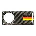 YONGYAO Mercedes C Sınıfı W205 C180 C200 C300 Glc Karbon Fiber Araba İç Kapı Kolu Kapak Çıkartması - K10 Pro