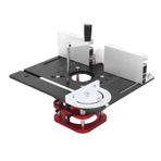 Yönlendirici Tablo tabanı, Yönlendirici Tablosu Ekleme plakası Yönlendirici Tablosu Kaldırma Sistemi tabanı 51mm Strok Yönlendirici Kaldırma Çubuğu Ile 64 Ila 66mm çapında Motor Gravür Batma