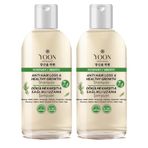 YOON Biberiye Şampuanı 2’li Set – Tuzsuz, Sülfatsız, Vegan, Saç Dökülmesine Karşı & Hızlı Uzama | 800ml (2x400ml)