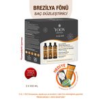 YOON Brezilya Fönü, Saç Düzleştirme & Keratin Botoks, Güçlendirici Ve Besleyici Evde Keratin Bakım Seti