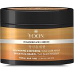 Yoon Keratin & Hyalüronik Asit Içeren Saç Maskesi, Hasarlı Aşırı Yıpranmış Saçları 360° Yoğun Onarıc