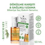 Yoon Saç Dökülme Karşıtı Hızlı Saç Uzamasına Yardımcı 7 Aktifli Biberiyeli Saç Bakım Scalp Serumu 50 ml