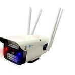Yoosee Polis Çakarlı Kablosuz Wi-Fi IP 1080P FHD Suya Dayanıklı Dış Mekan Mobese Kasa Ev Güvenlik Kamerası