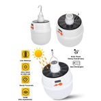 yopigo 2022 Güneş Enerjili Solar Aydınlatma Kamp Çadır Lambası Şarjlı Ampül Led Şarjlı El Feneri Işıldak
