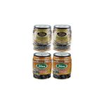 Yöre 2'li İnci Tanesi Siyah Zeytin 750 gr Teneke + Yöre 2'li Sele Siyah Zeytin 750 gr Teneke
