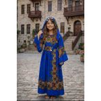 Yöresel Hamavi Çocuk Elbise (Şal ve Kuşak Birlikte) Mezuniyet 23 Nisan Çocuk Kaftan Çoçuk Abiye - 12 - 13 Yaş