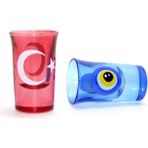 Yöresel Shot Bardak Dekoratif Hediyelik ALK1569 - Renkli
