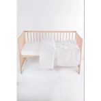 Yorgan Bebek Soft Beyaz 95X145