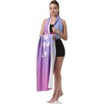 Yorka Lila Spor Havlusu - 70 x 140 cm