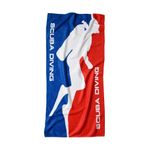 YORKA TEXTİLE Scuba Temalı Plaj Havlusu, Spor Havlusu, Mikrofiber Hızlı Kuruyan Plaj Havlusu 70x140cm