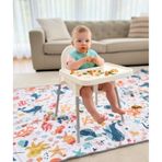 Yorni 145x100 CM Ocean, Sıvı Geçirmeyen Çok Amaçlı Aktivite Örtüsü Yer, Masa Ve Yatak İçin, Makinede Yıkanabilir