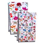 Yorni Zoo Family İkili Ekonomik Set Sıvı Geçirmez Alt Açma Örtüsü Bebek Bakım Örtüsü 65x80cm Büyük Boy Polyester