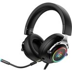 Yoro V8 Siyah Rgb Oyuncu Kulaklık