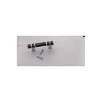 Yörük Siyah-Krom 5 Ad 64 Mm (6,4 Cm) Kulp Lüks Alüminyum Dolap Mutfak Çekmece Çoçuk Odası Kulp