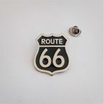 Yörük Tasarım Route 66 Krom Mineli Rozet Gümüş