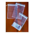 yörük tuhafiye Şeffaf Tül Kese ,50 Adet (15X24 CM) ,çeyiz ,dügün Havlu, Yasin, Hediyelik. Bohça Boy Organize Kese