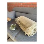 YÖRÜKKIZI TEK KİŞİLİK yün battaniye &%100&yün&organik&boyasız&wool&tek kişilik yatak örtüsü.