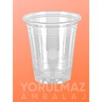 Yorulmaz Ambalaj 🥤 300 cc Şeffaf Plastik Bardak | Kullan At Soğuk Içecek Bardağı | Dayanıklı & Ekonomik 50 Adet
