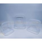 Yorulmaz Ambalaj Asude / Maya Kare Saklama Kabı Seti 3'lü - 500-900-1500 ml / ASD024