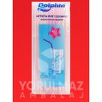 Yorulmaz Ambalaj ❄️🧊 Dolphin Artistik Elegance Frozen Pipet 50’li – Renkli & Şık Tasarım 🍹✨ - 1