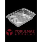 Yorulmaz Ambalaj Kullan At Kapaklı Alüminyum Kase 1000 gr – 24 Adet - 1 kg
