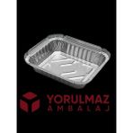 Yorulmaz Ambalaj Kullan At Kapaklı Alüminyum Kase 250 gr – Paket Servis Için – 24 Adet
