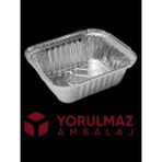 Yorulmaz Ambalaj Kullan At Kapaklı Alüminyum Kase 350 gr – Paket Servis Için – 24 Adet