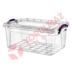Yorulmaz Ambalaj Poly Time Kiler Saklama Kabı Multibox 13.7 Lt E505 - Beyaz - Şeffaf