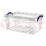 Yorulmaz Ambalaj Poly Time Kiler Saklama Kabı Multibox 22 Lt E506 - Beyaz - Şeffaf