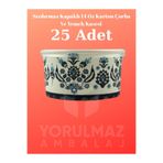 yorulmaz ambalaj 🍲✨ Sızdırmaz Kapaklı 14 Oz Karton Çorba Kasesi 25’li – Şık Tasarım, Güvenli Taşıma, Paket Servis İç