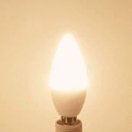 Yosemite 3W E27 / E14 / E12 / B22 RGB renk değiştiren LED mum ampul uzaktan kumandalı süsler oturma odası için sıcak beyaz E27