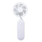 Yosemite Boyun Fan Taşınabilir Mini El Arabası Fan USB USB ile Çalışan Masa Fan Klima Ofis için - Beyaz