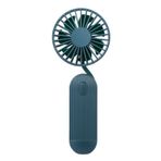 Yosemite Boyun Fan Taşınabilir Mini El Arabası Fan USB USB ile Çalışan Masa Fan Klima Ofis için - Koyu Yeşil