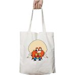 Yosemite Sam Bugs Bunny Düşmanı Iki Tarafı Kalıcı Baskılı Yıkanabilir Okul Plaj Omuz Bez Çantası
