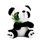 Yosoo 15cm Bambu Panda Sevimli Yumuşak Yıkanabilir Panda Peluş Dolması Hayvan Panda Ayı Panda Yumuşak Hayvan Bebek Oyuncak için Arkadaşı Erkek Arkadaşı