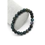 Yosun Akik Doğal Taş Bileklik 8 mm Küre Kesim - BLK-2363