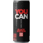 You Can Black Edition Enerji Içeceği 250 ml 12'li