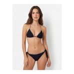 You.R by Nelson Pearl siyah örgü detaylı bikini takımı