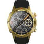 You Smart R15-AR153 Gold & Black Silikon Akıllı Kol Saati - Siyah