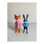 You Toys Zootopia Nick+Judy | Zootropolis Tilki Ve Tavşan Figür Oyuncak