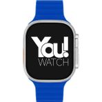 You Watch A8-A84 You Smart Akıllı Kol Saati - Normal Beden - Gümüş