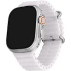 You Watch A8-A84PRO You Smart Gümüş & Beyaz Silicon Unisex Kol Saati - 41 - 45 mm - Beyaz - Gümüş - Yok