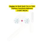 Youban Jet Multi Şarjlı Tüy ve Tiftik Toplama Temizleme Makinesi 2 Adet Bıçak