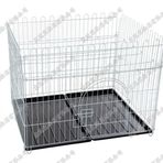 Youda K-5 91x75x70 cm Tek Kapalı Üstü Açık Metal Köpek Kafesi