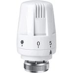 Youery Standart Termostat Radyatör Valfi Yedek Başlık, M30 x 1,5 Termostat Radyatör Valfi Isıtma Sistemi Pnömatik Sıcaklık Kontrol Vanası Lavabo, Banyo Tuvalet için