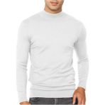 Youknitwear You Balıkçı Yaka Erkek Triko Kazak - 001-Beyaz - M