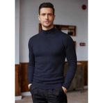 Youknitwear You Balıkçı Yaka Erkek Triko Kazak - 02L-Lacivert - M