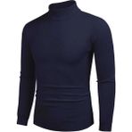 Youknitwear You Balıkçı Yaka Erkek Triko Kazak - 02L-Lacivert - XL