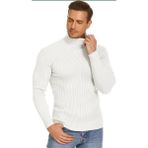 Youknitwear You Bora Erkek Kazak - Beyaz - 3XL