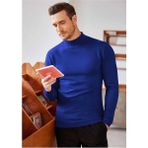 Youknitwear You Sow Y. Balıkçı Yaka Erkek Triko Kazak - Mavi - 2XL